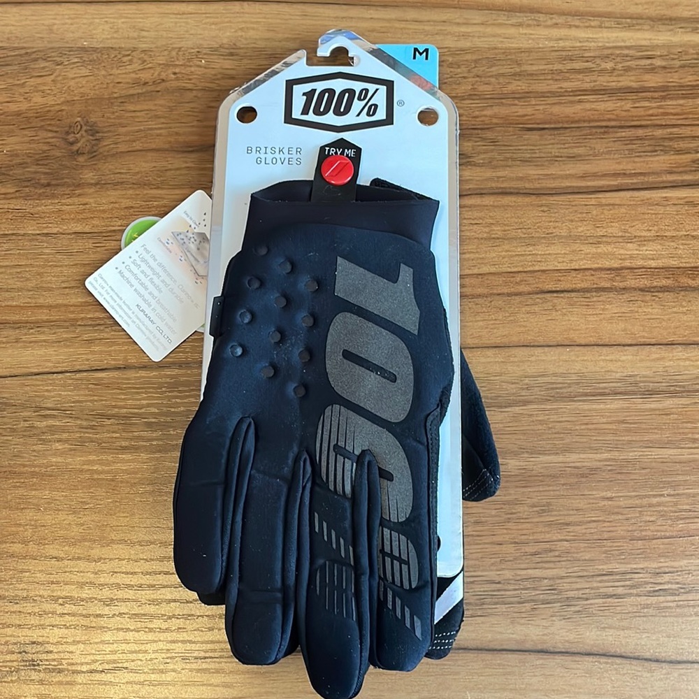 Cold weather gloves for biking